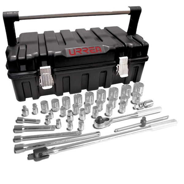 Combination drive sets of 37 PC in plastic box